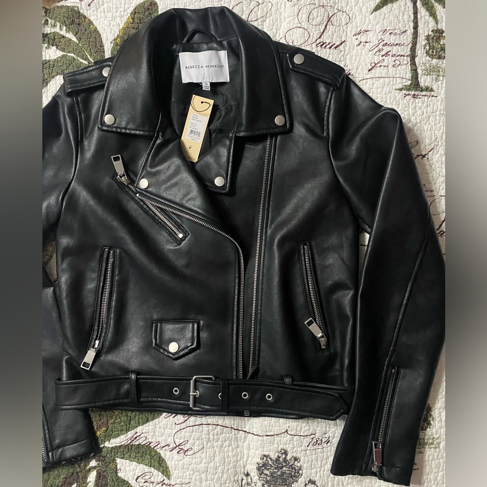 NWT Rebecca Minkoff Moto Jacket Size M